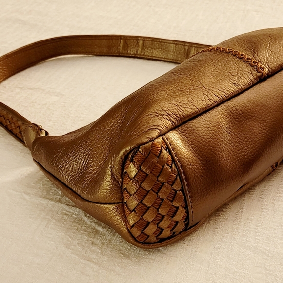 The Sak Pink Label copper leather hobo shoulder bag 100% Leather - Picture 11 of 14